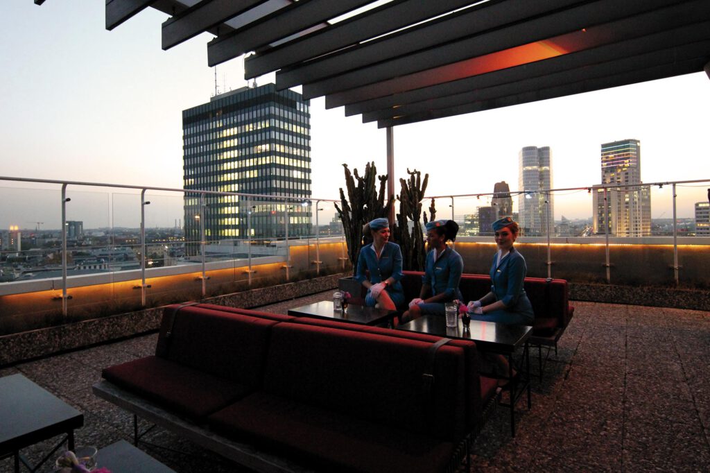 Pan Am Lounge Berlin Rooftrop Terrasse