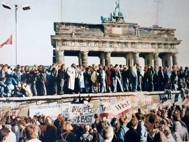 Brandenburger Tor 1989 Berlin